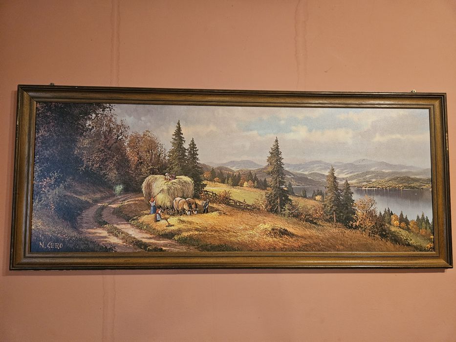 Картина маслена с рамка 70×40