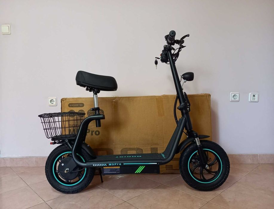 Електрически скутер/тротинетка със седалка BOGIST M5 PRO+ 500W 15AH