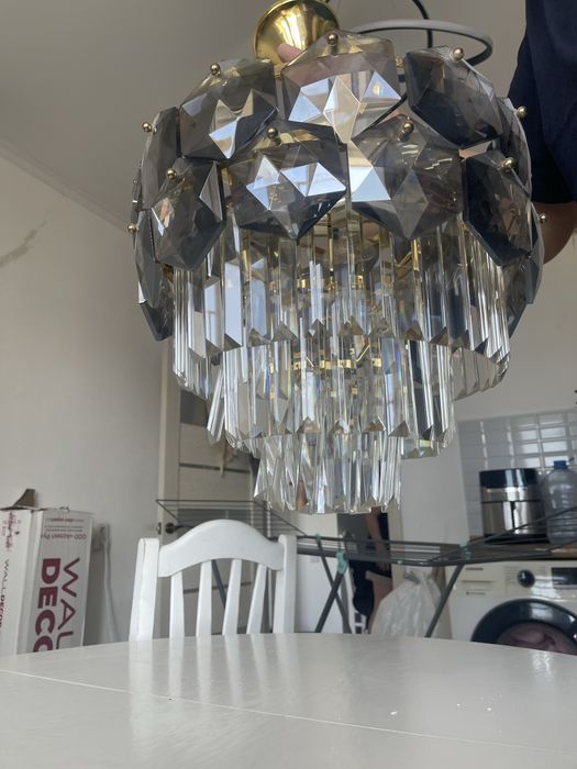 люстра с сосульками