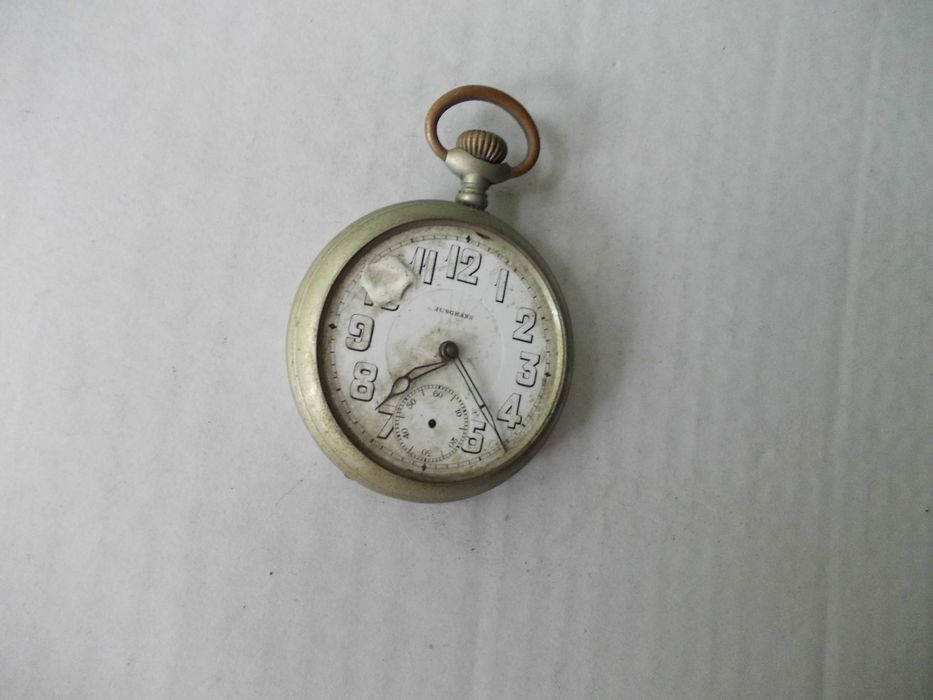 Ceas vechi de buzunar JUNGHANS defect