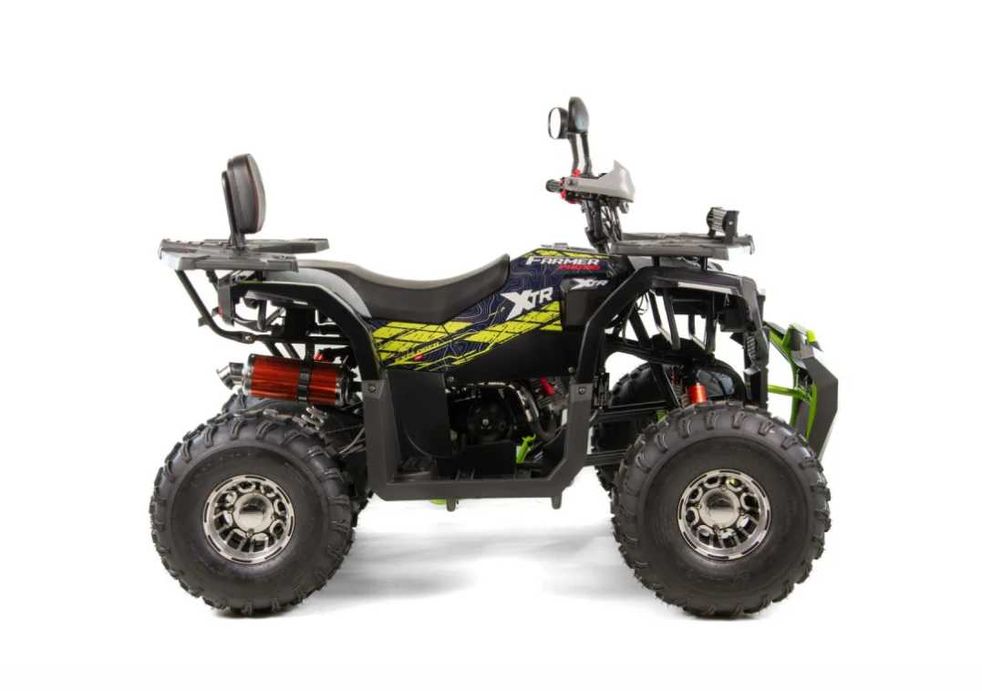 ATV XTR Pro Farmer 019, roti 8 inch, 150cc, 3+1 viteze, negru/verde