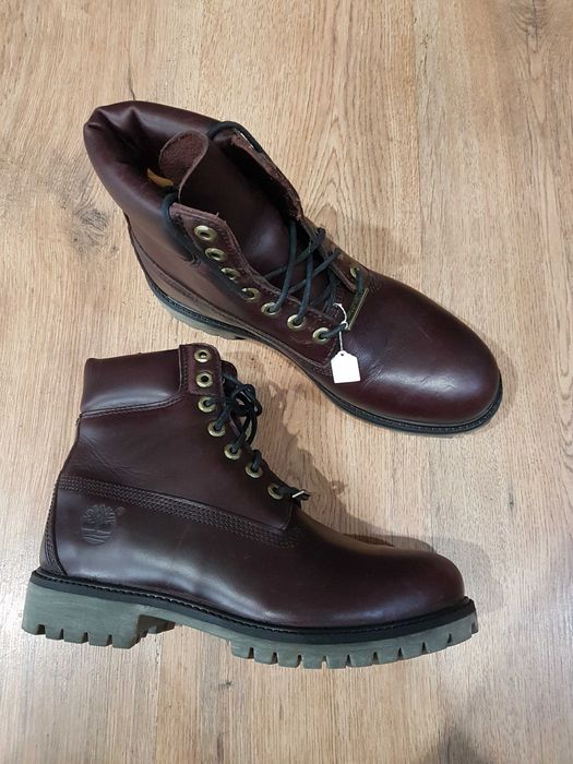 Bocanci TIMBERLAND premium waterproof grena si bleumarin 40/41/42/44