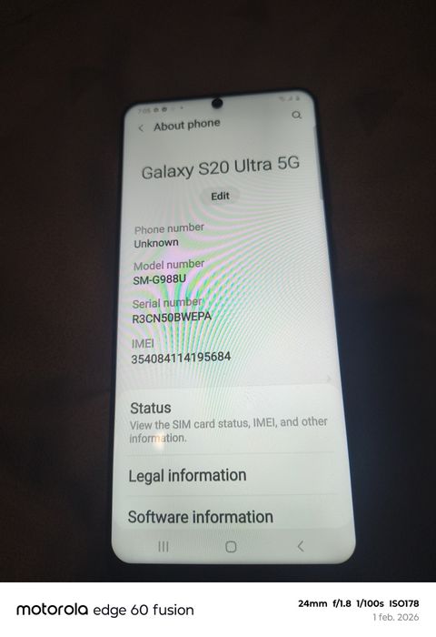 Samsung Galaxy s20 ultra