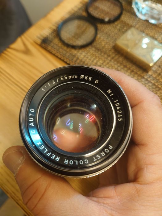 Obiectiv manual focus Porst Color Reflex 55mm f1,4