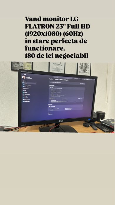 Monitor LG Flatron IPS 23inch