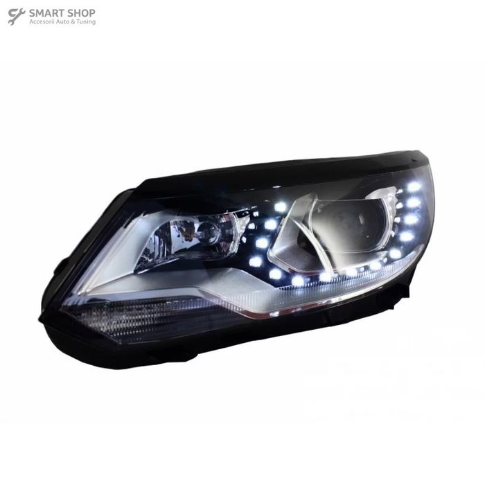Faruri LED VW Tiguan MK I Facelift (2012-2015) OEM Xenon Design