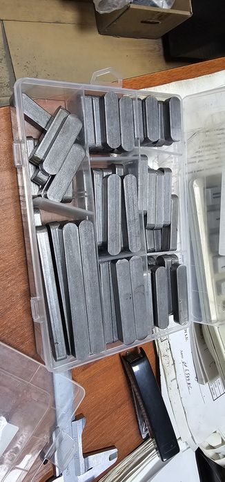 Шпонки квадратные и полукруглые