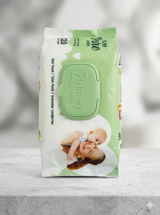 Nam salfetkalar.