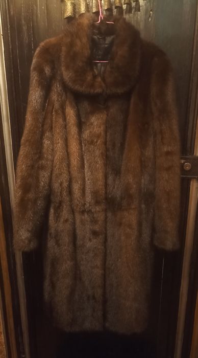 Норковая шуба цельная до 54 размер