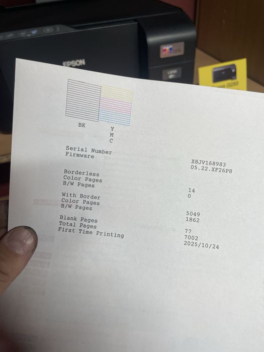 Продается принтер Epson l3250 4 цвета мфу