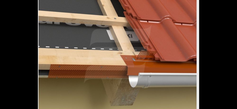 Bordura / Sort de streasina Roofart