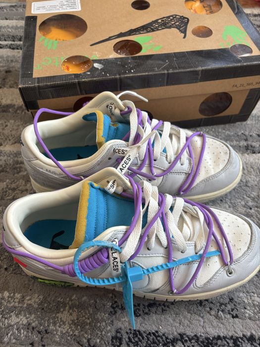 Off white x Nike dunk lot 47