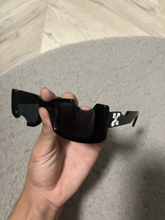 Ochelari off white negri albi