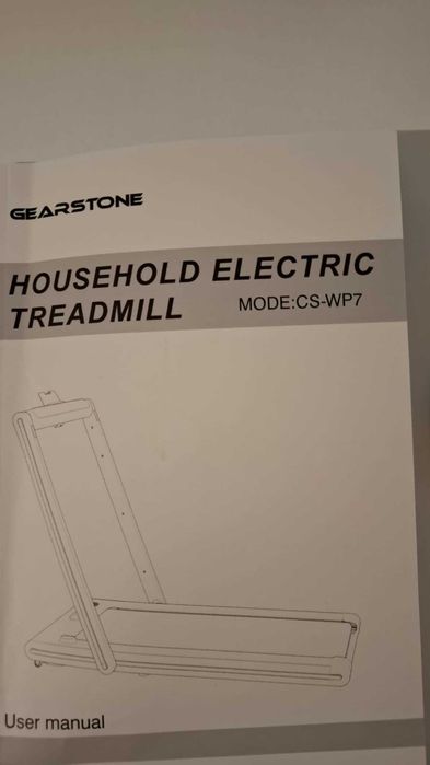 Banda de Alergare Electrica Pliabila GEARSTONE Model: CS-WP7