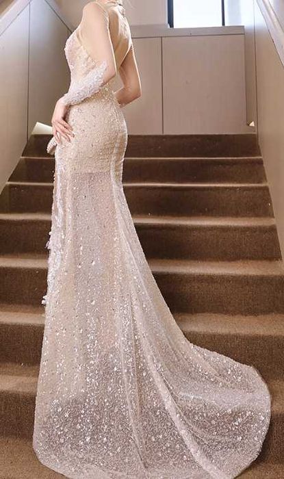 Дълга официална рокля