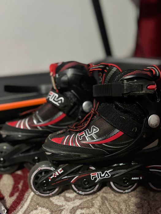 Ролики Fila  (S32, black-red)