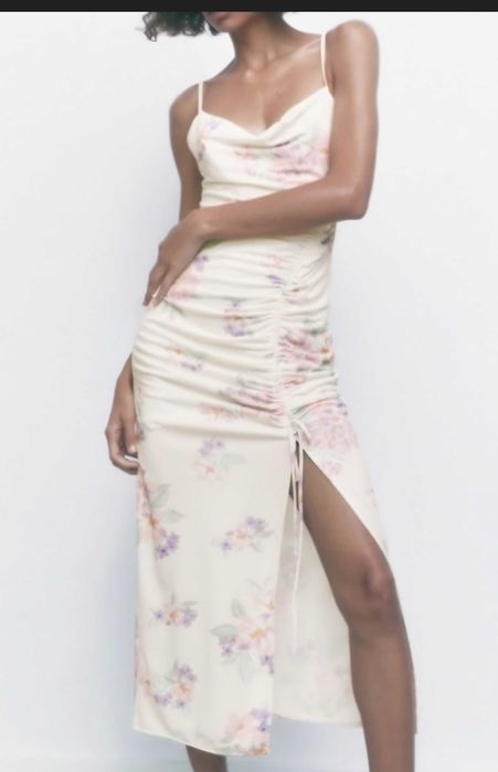 Rochie florala de vara Zara