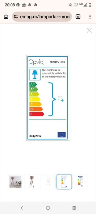 Vând lampadar ,bej/maro,stare ca nou