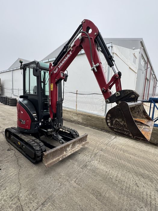 Miniexcavator YANMAR VIO26-6 | 900 ore | AN 2022 | utilaj nou