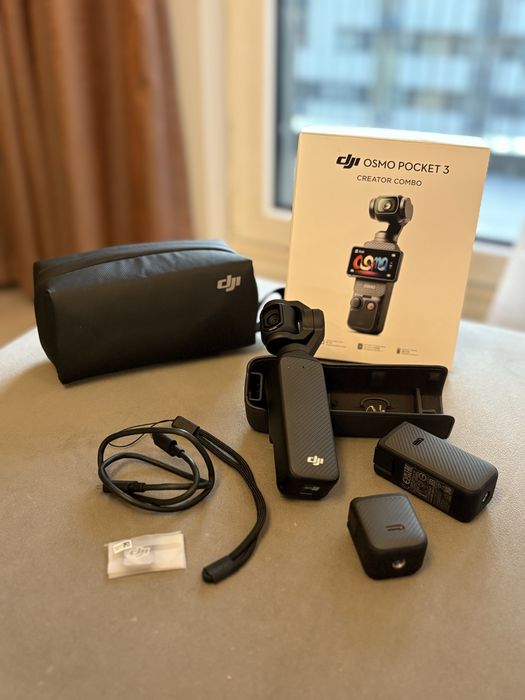 Камера DJI Osmo Pocket 3 с допълнителни лещи