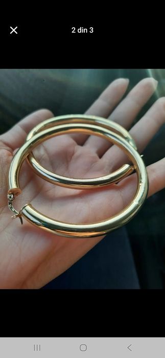 Cercei rounding aur 14 karate