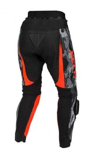 НОВ Кожен Мото Екип SECA SRS II FLUO RED/CAMO на две части.