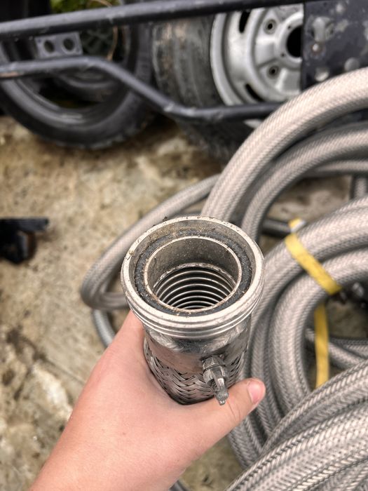 Tub metalic flexibil gros triclamp