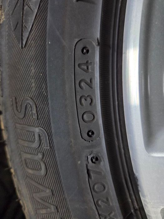 Джанти със гуми за Фолксваген Голф,Туаран /Volkswagen Golf,Tuaran