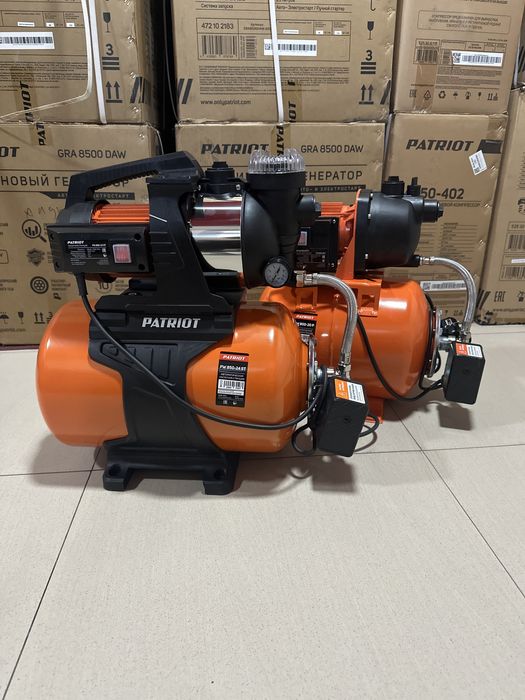 Насос вакуумный Насосная станция  PATRIOT