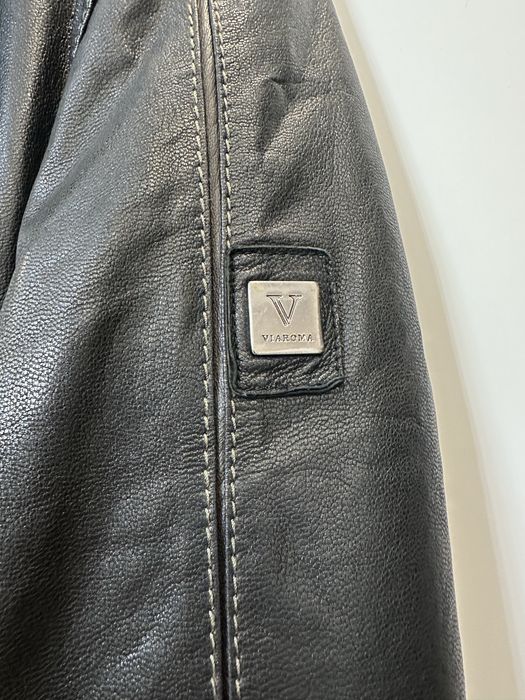 Кожаная куртка воротник норка