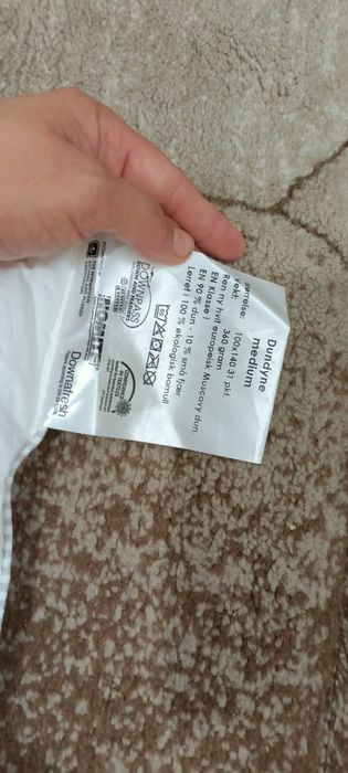 Plapuma antialergica +lenjerie de pat ..copii. copii.din bumbac organi