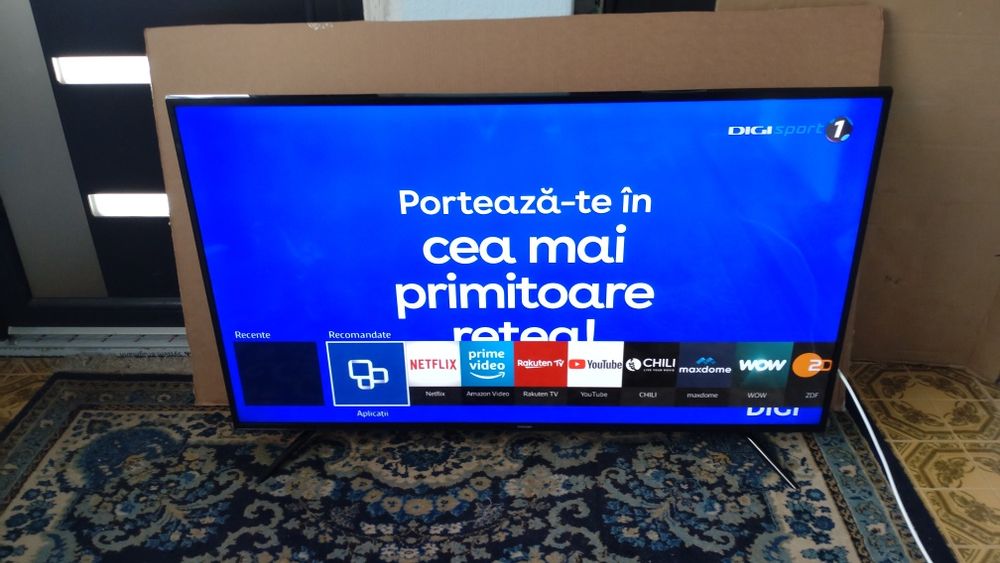 Televizor led 4K UHD Smart Samsung 140 cm WiFi