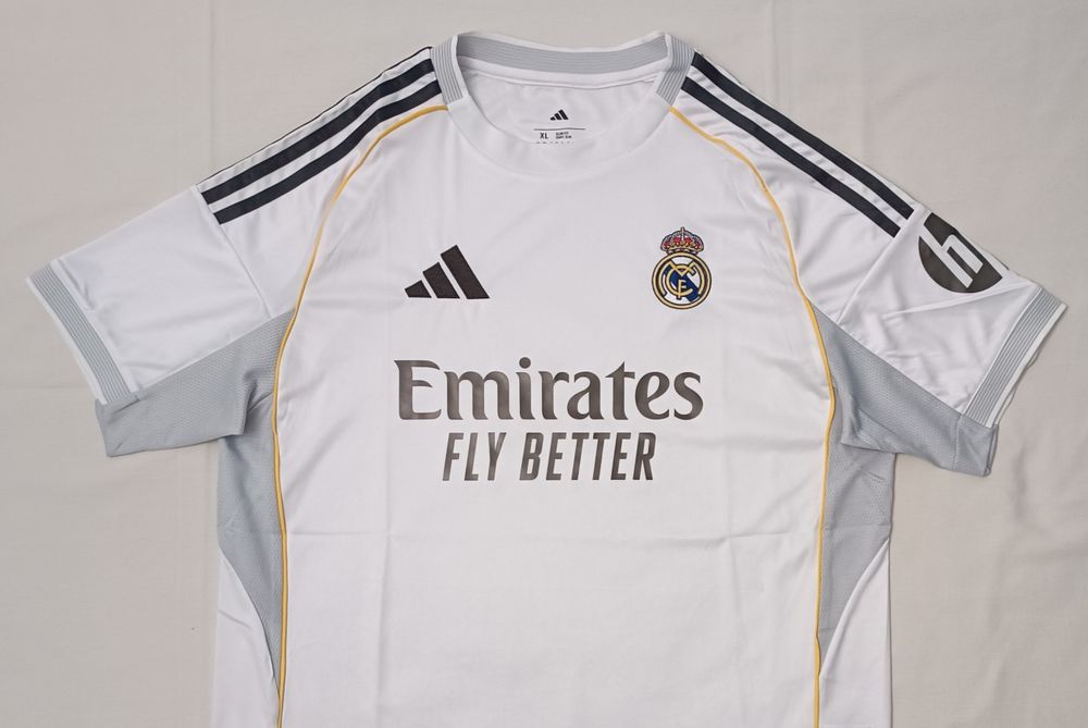 Adidas Real Madrid 2025/26 Home Jersey тениска XL Адидас Реал Мадрид