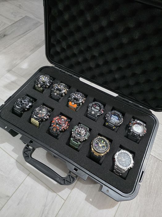 Cutie valiza ceasuri Casio G-Shock Hardcase 8 10 sloturi