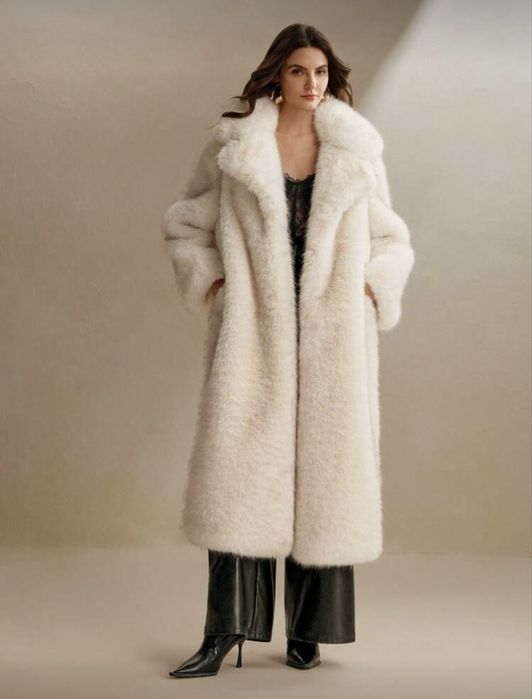 Палто от естествен косъм