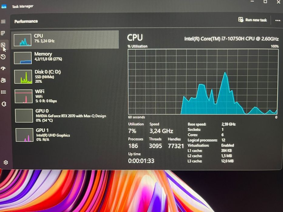 Vând laptop gaming MSI GS75 Stealth 10SF – RTX 2070, i7, 16 GB RAM, ecran 240 Hz