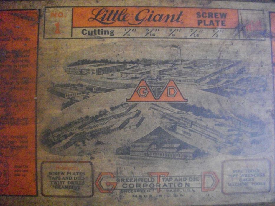 Старо Качество-Made in USA-Резбонарезни Плашки Метчици  Резби Различни