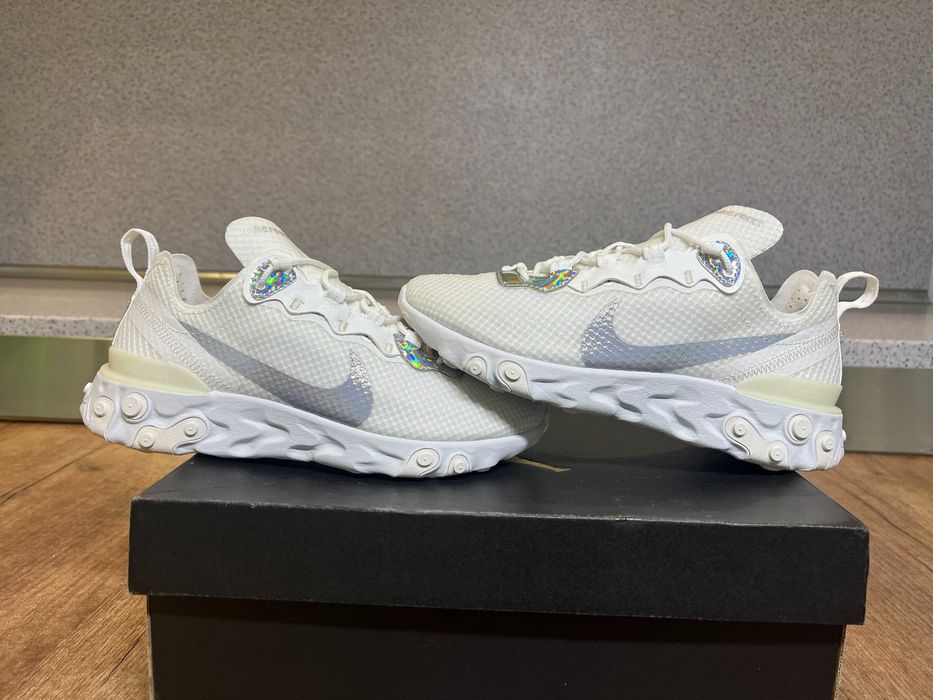 ОРИГИНАЛНИ *** Nike React Element 55 'Iridescent Silver'