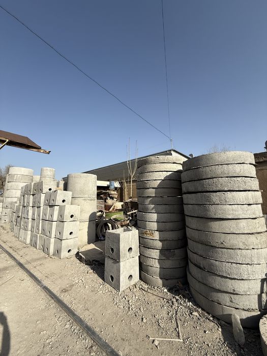 Бетонные кольца ЖБИ - колодцы от производителя, доставка по Ташкенту!