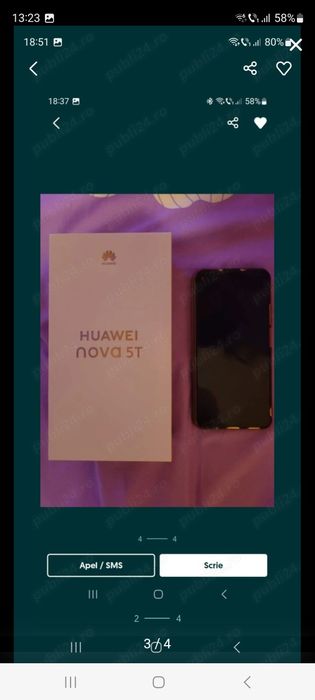 Telefon mobil Huawei nova 5t