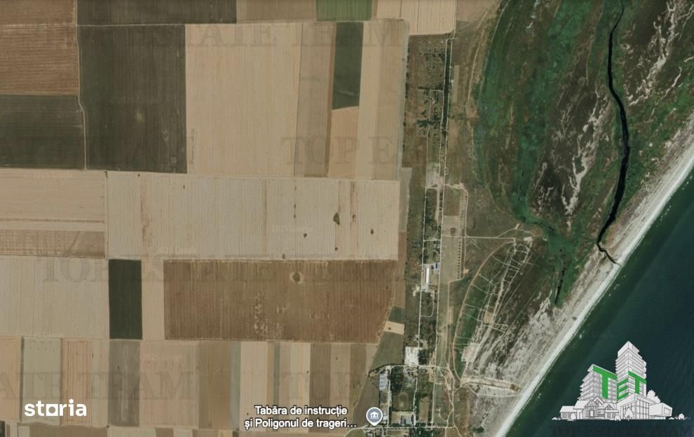 Teren extravilan 5000 mp Corbu, cu deschidere pe 3 laturi