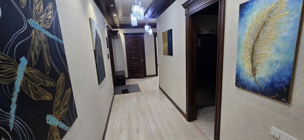 Сдаётся 3-х комнатная квартира в Яккасарайском районе. 8 ротдом