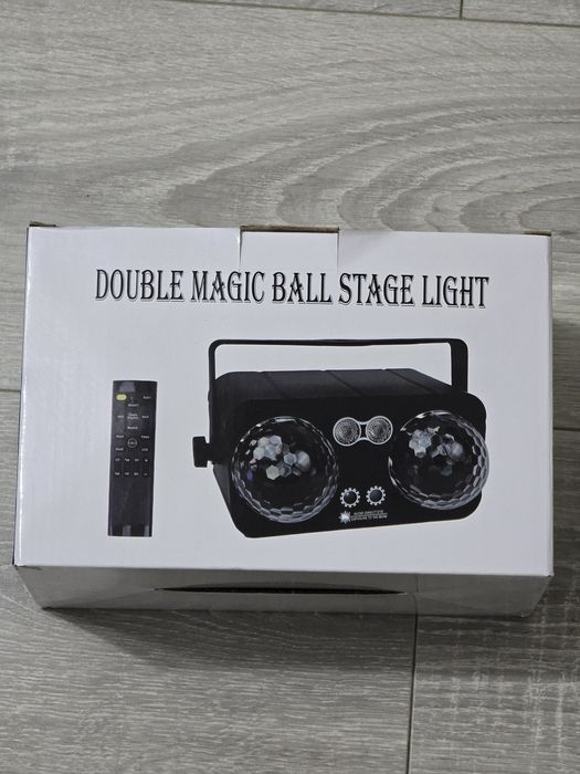 Lumina disco LED 6 in 1 cu activare pe sunet – Nouă