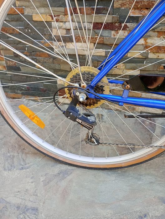Bicicletă Pegas Popular 7S Albastru
