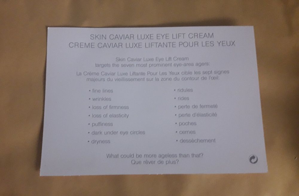 La prairie, Skin Caviar Eye Luxe Cream на дози