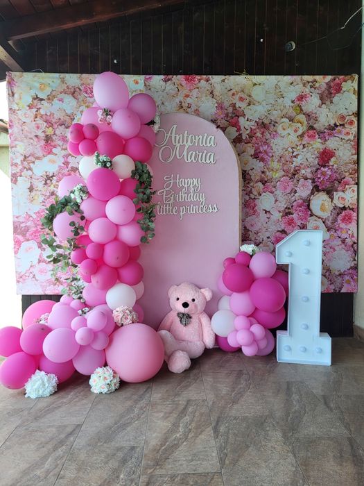 Aranjament Cristelnita Botez Girl/Boy and Arcada baloane