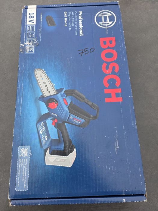 Ferăstrău cu lanț pe acumulator Bosch GKE 18V-15