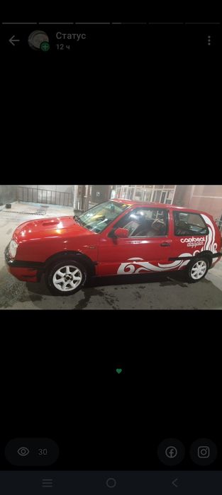 Продам гольф 3 купэ