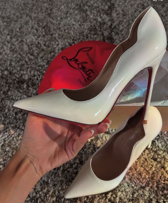 Pantofi Christian Louboutin piele pe comanda