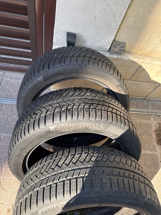 3 anvelope iarnă Continental WinterContact TS 850 P 275/40 R20 XL – DOT 2817